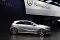 Mercedes-Benz A Class silver laterale al Paris Motor Show 2012